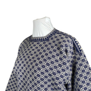 Naisten Handmade - Neulepaita, koko 42 - Sininen (3)