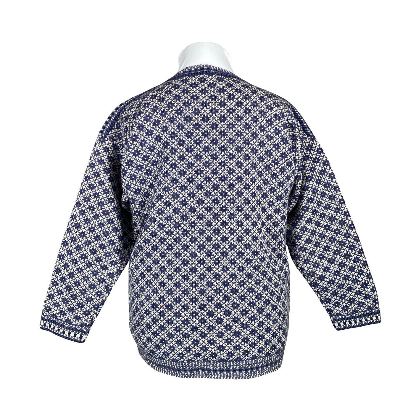 Naisten Handmade - Neulepaita, koko 42 - Sininen (2)