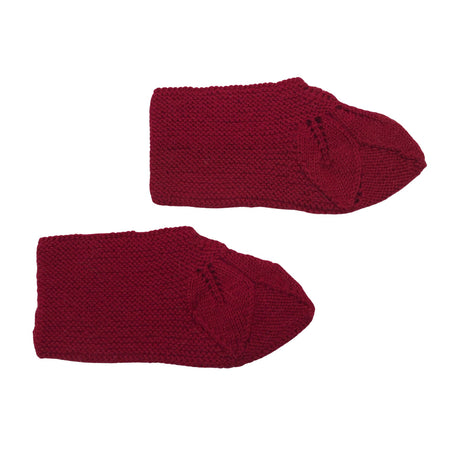 Naisten Handmade - Sisätossut, koko 38 - Viininpunainen ()