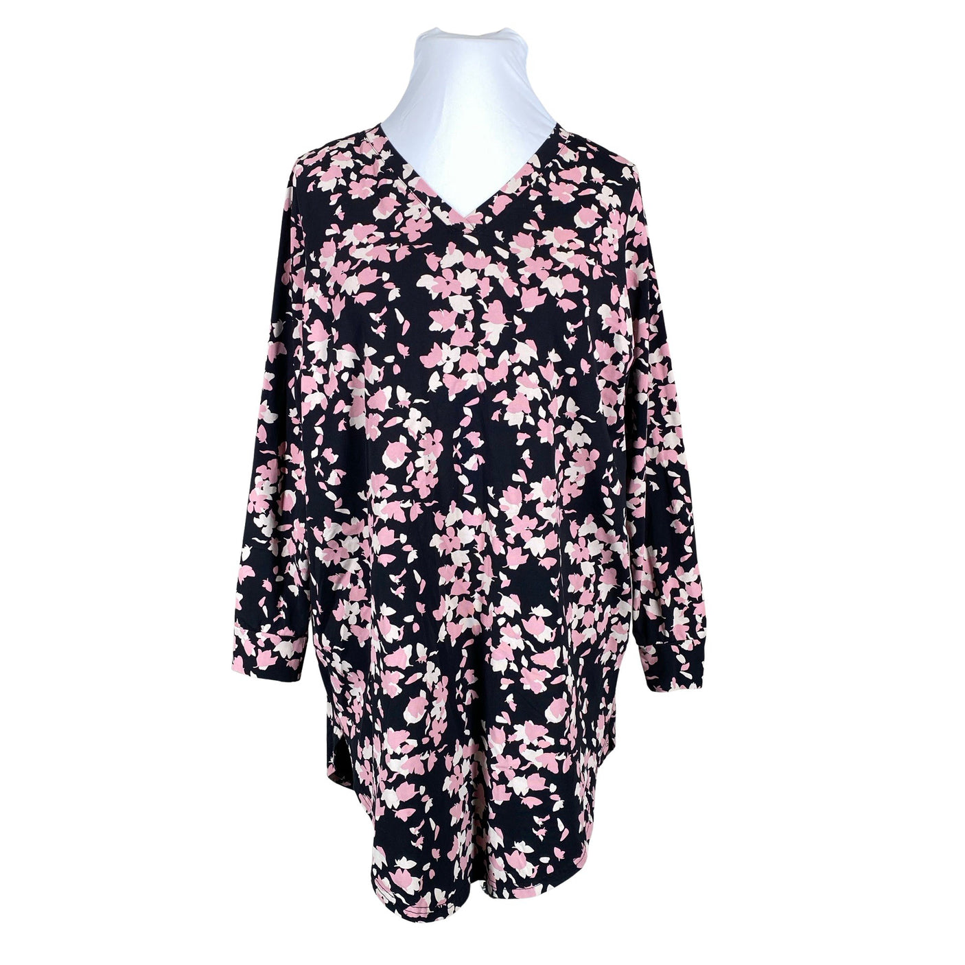 Naisten NOSH - Trikootunika, koko 46 - Vaaleanpunainen (1)