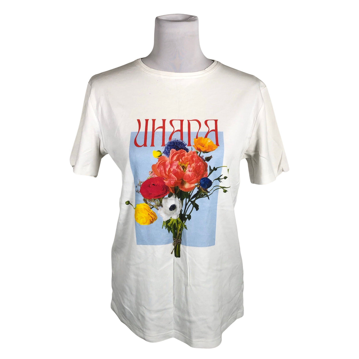 Naisten Uhana Design - T-paita, koko 38 - Valkoinen (1)