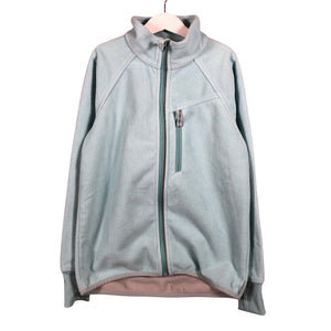 Unisex Polarn O. Pyret - Windfleecetakki, koko 134 - 140 - Vaaleansininen (1)