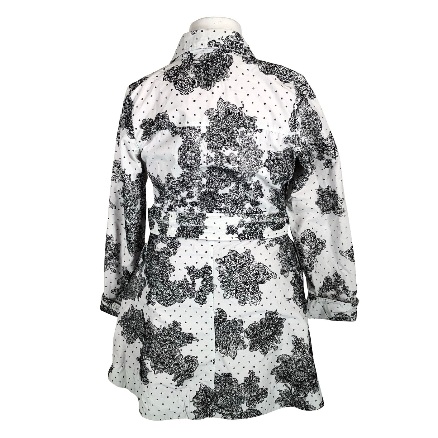 Naisten Desigual - Trenssitakki, koko 42 - Valkoinen (2)