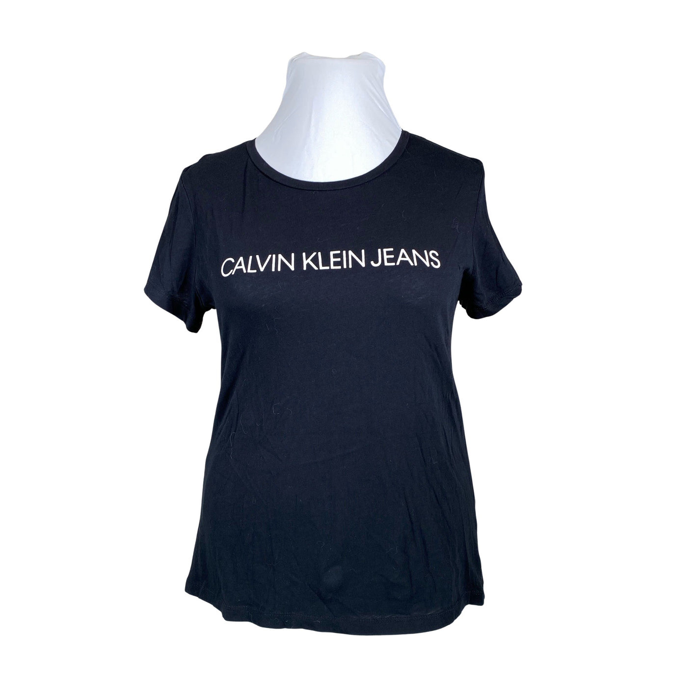 Naisten Calvin Klein Jeans - T-paita, koko 42 - Musta (1)