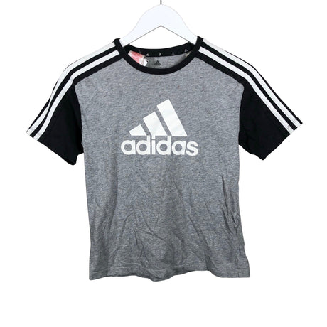 Unisex Adidas - T-paita, koko 158 - 164 - Harmaa ()