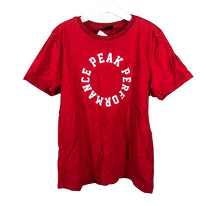 Unisex Peak Performance - T-paita, koko 146 - 152 - Punainen (1)