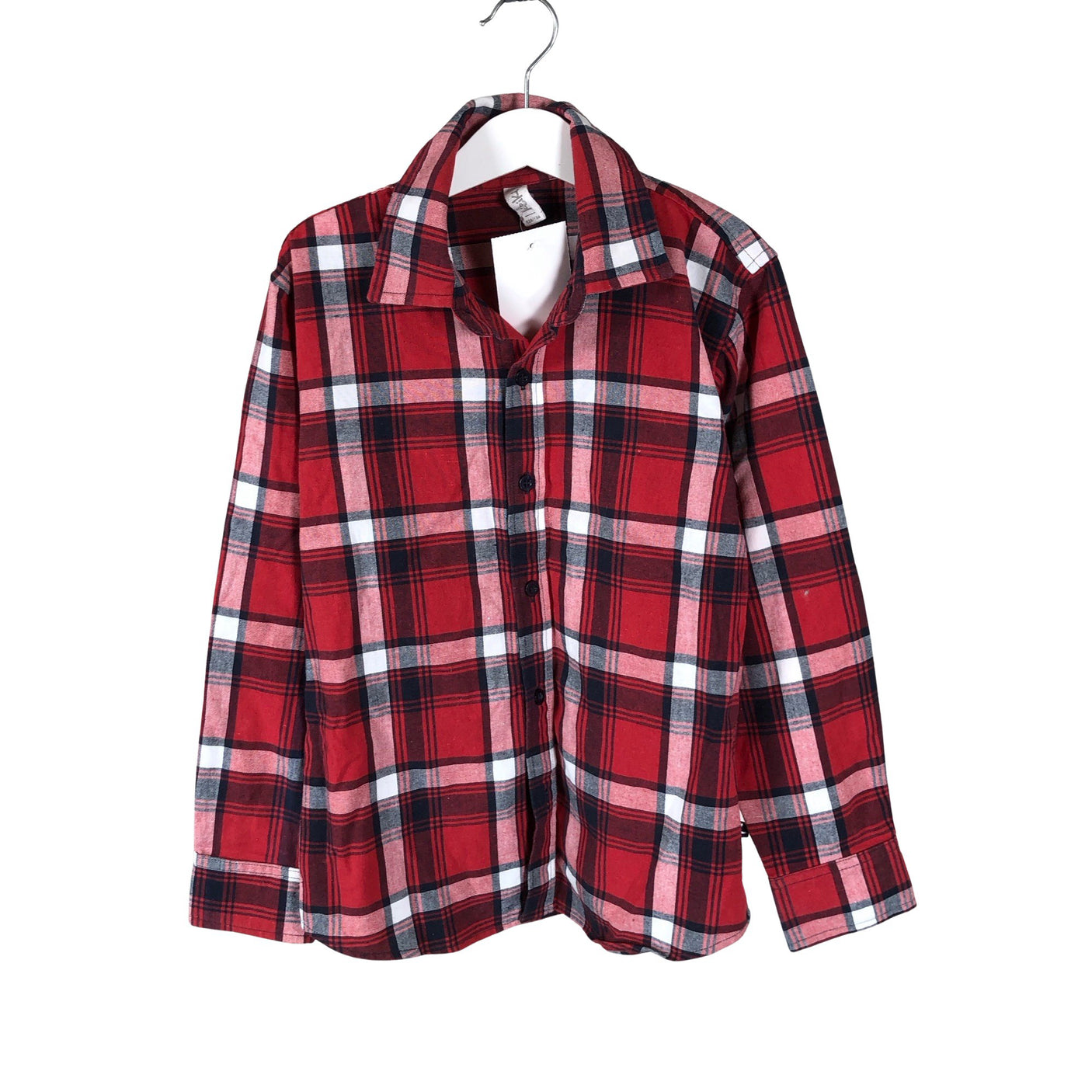 Unisex Keiki - Kauluspaita, koko 128 - 134 - Punainen (1)