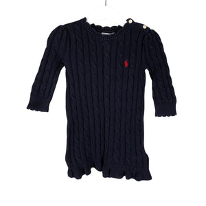 Tyttöjen Polo Ralph Lauren - Neulemekko, koko 80 - 86 - Sininen (1)