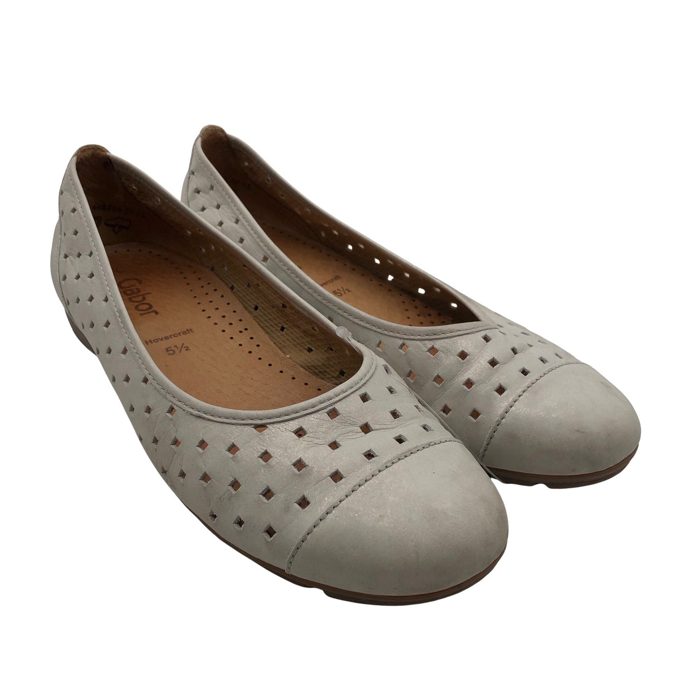 Naisten Gabor - Ballerinat, koko 38 - Beige (2)