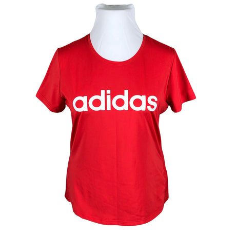 Naisten Adidas - Urheilupaita, lyhyet hihat, koko 44 - Punainen ()