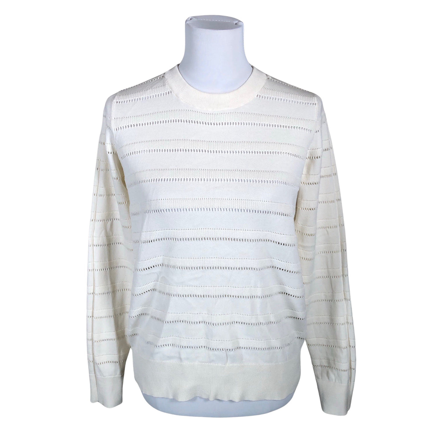 Naisten Esprit - Neulepaita, koko 40 - Luonnonvalkoinen (1)