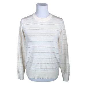 Naisten Esprit - Neulepaita, koko 40 - Luonnonvalkoinen (1)