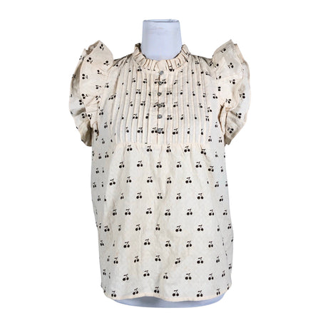 Naisten Co'couture - Lyhythihainen pusero, koko 36 - Beige ()