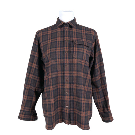 Naisten Co'couture - Flanellipaita, koko 38 - Ruskea ()