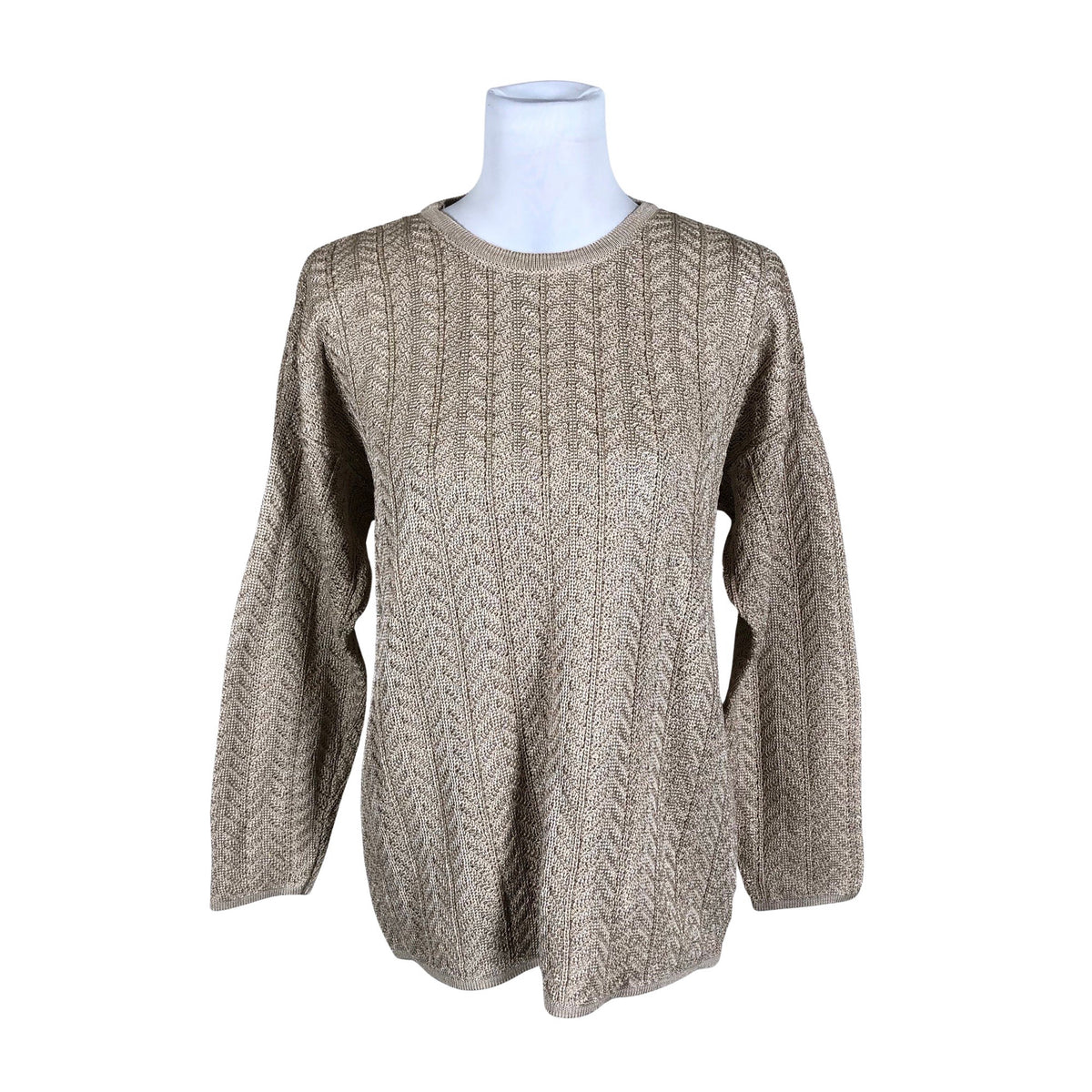 Naisten Arlene - Neulepaita, koko 38 - Beige (1)