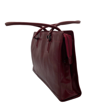 Naisten Hajn - Käsilaukku, koko Maxi - Viininpunainen (2)