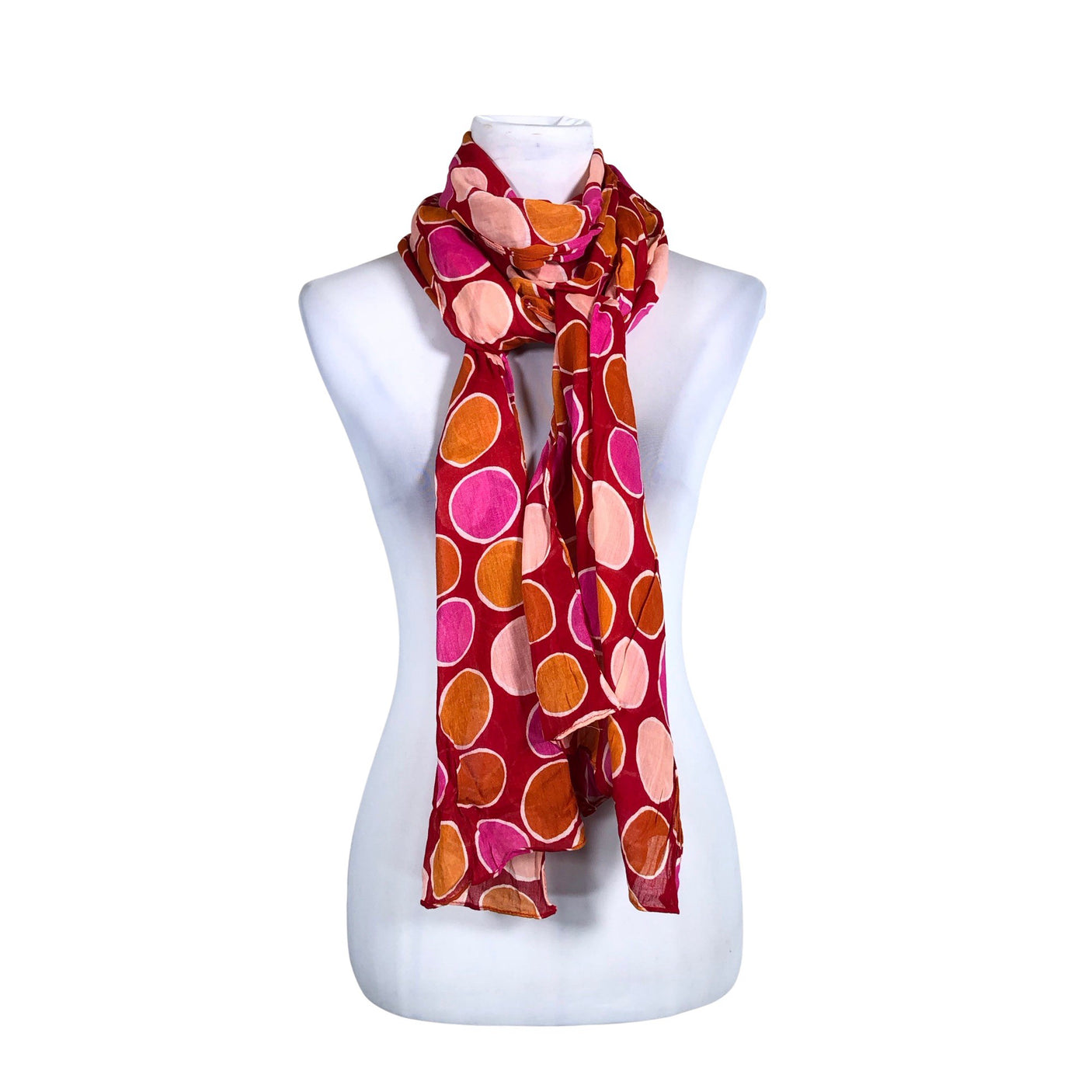 Naisten Gudrun Sjöden - Huivi, koko Maxi - Punainen (1)