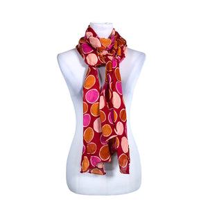 Naisten Gudrun Sjöden - Huivi, koko Maxi - Punainen (1)