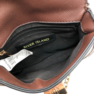 Naisten River Island - Olkalaukku, koko Mini - Ruskea (3)