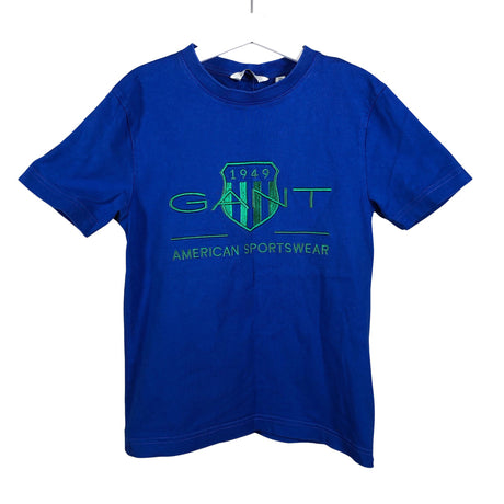 Unisex Gant - T-paita, koko 134 - 140 - Sininen ()