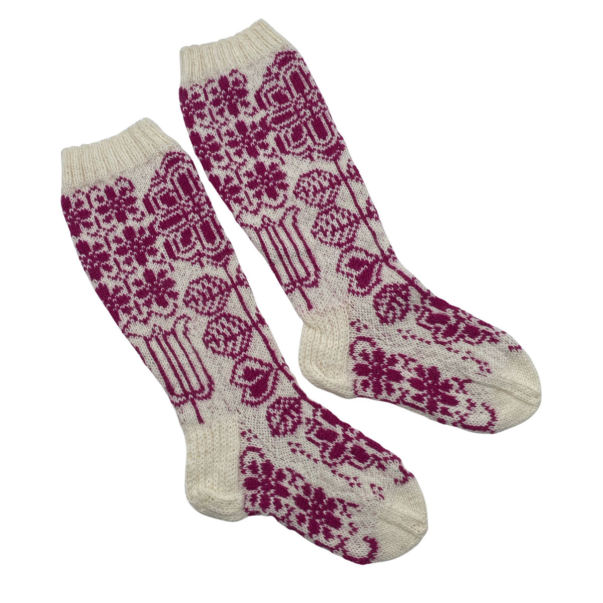 Naisten Handmade - Sukat, koko 38 - Valkoinen (1)
