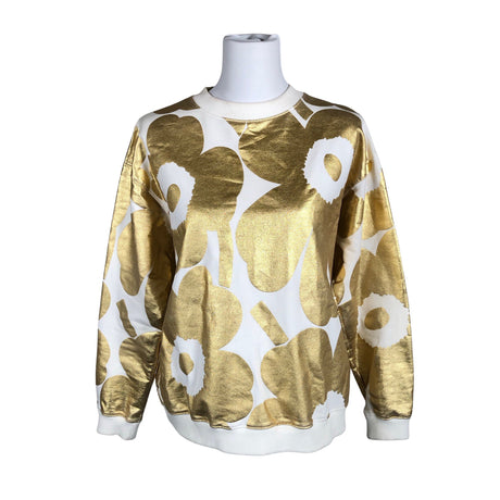 Naisten Marimekko - Collegepaita, koko 36 - Luonnonvalkoinen ()