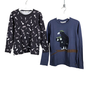 Unisex me&i - Trikoopaita, koko 134 - 140 - Harmaa (1)