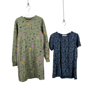 Tyttöjen me&i - Collegemekko, koko 146 - 152 - Vihreä (1)