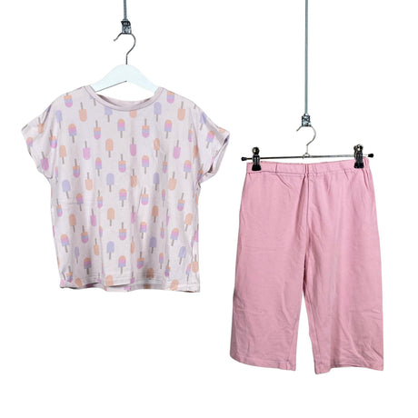 Tyttöjen Uniqlo - Yöasu, koko 122 - 128 - Vaaleanpunainen ()
