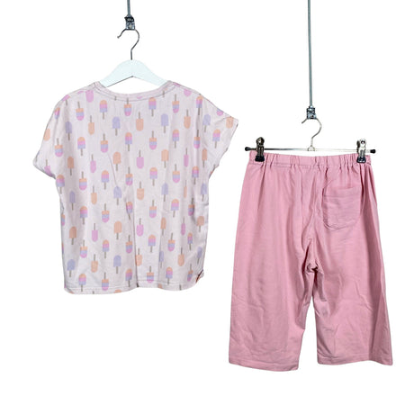 Tyttöjen Uniqlo - Yöasu, koko 122 - 128 - Vaaleanpunainen (2)