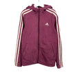 Unisex Adidas - Huppari, koko 146 - 152 - Viininpunainen ()