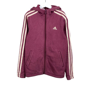 Unisex Adidas - Huppari, koko 146 - 152 - Viininpunainen (1)