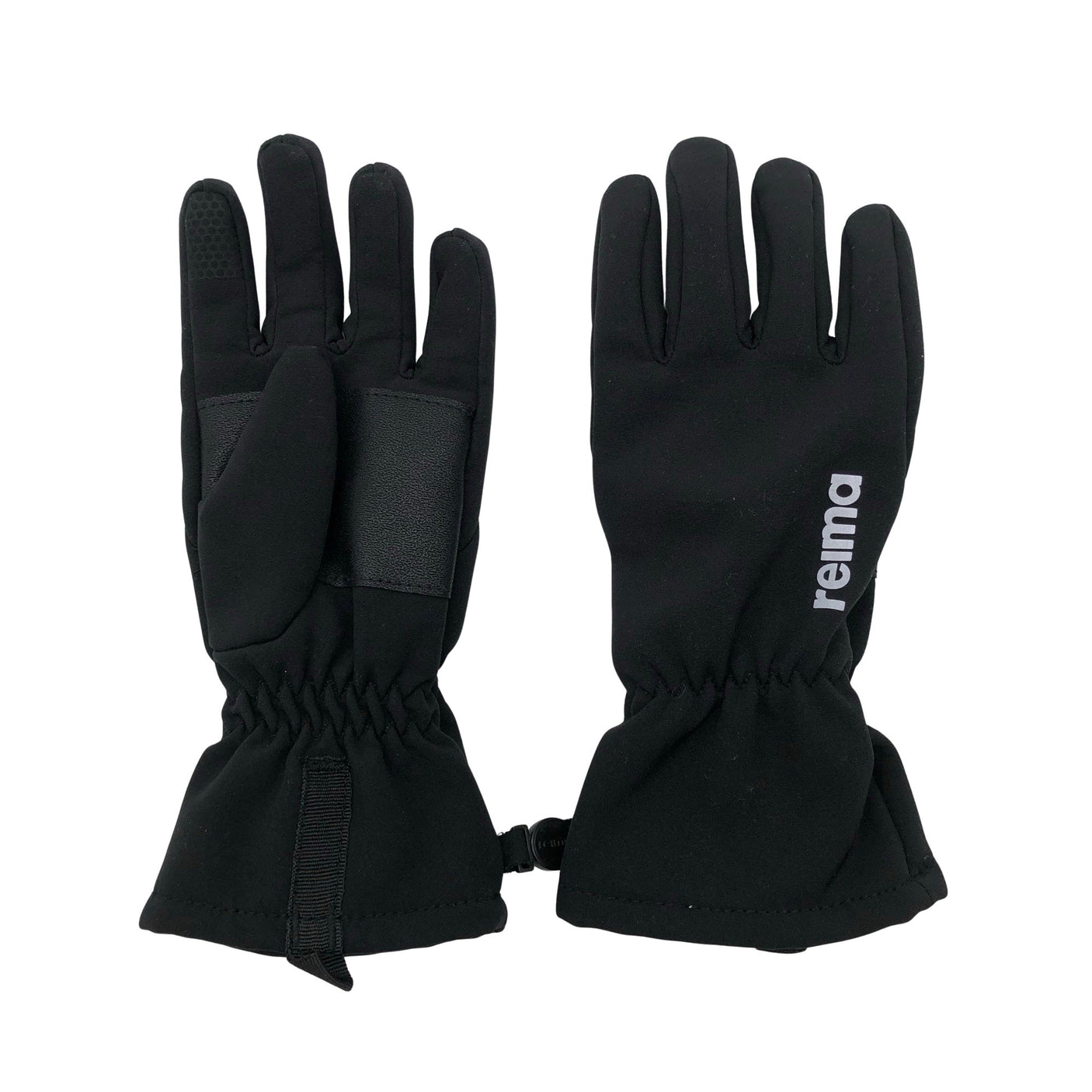 Unisex Reima - Välikausihanskat, koko 8 - 12 vuotta - Musta (1)