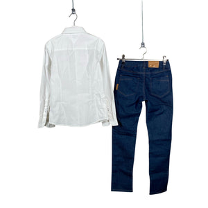 Poikien Tommy Hilfiger - Kauluspaita, koko 134 - 140 - Valkoinen (2)