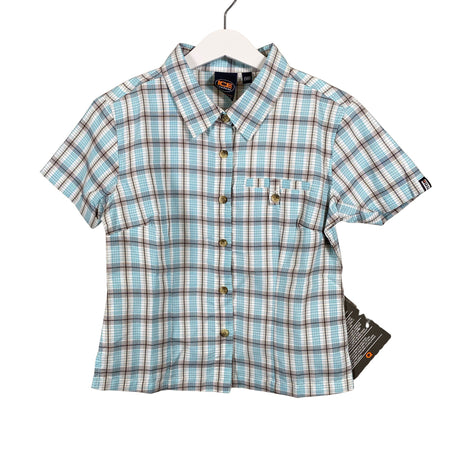 Poikien Icepeak - Kauluspaita, koko 134 - 140 - Vaaleansininen ()