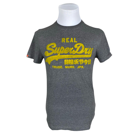 Miesten Superdry - T-paita, koko M - Harmaa ()