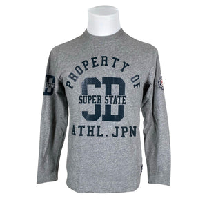 Miesten Superdry - Trikoopaita, koko M - Harmaa (1)
