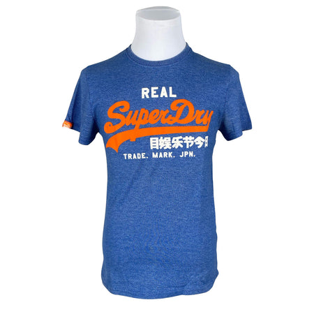 Miesten Superdry - T-paita, koko M - Sininen ()