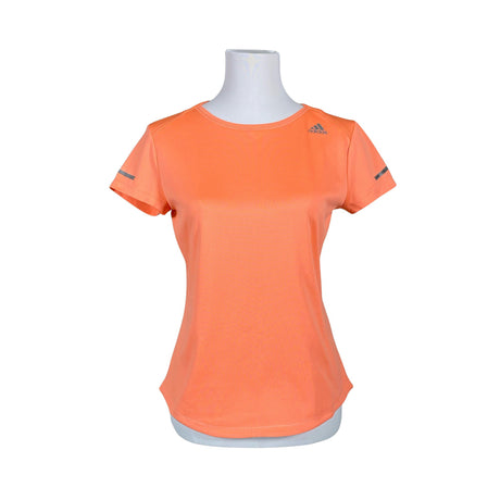 Naisten Adidas - Urheilupaita, lyhyet hihat, koko 38 - Oranssi ()