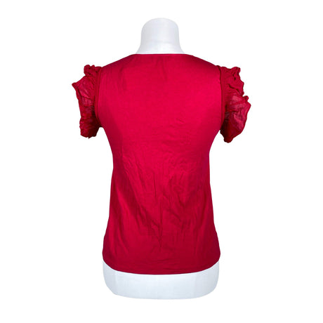 Naisten Massimo Dutti - Lyhythihainen pusero, koko 36 - Pinkki (2)