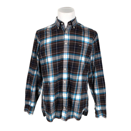 Miesten Tommy Hilfiger - Kauluspaita, koko L - Ruskea ()