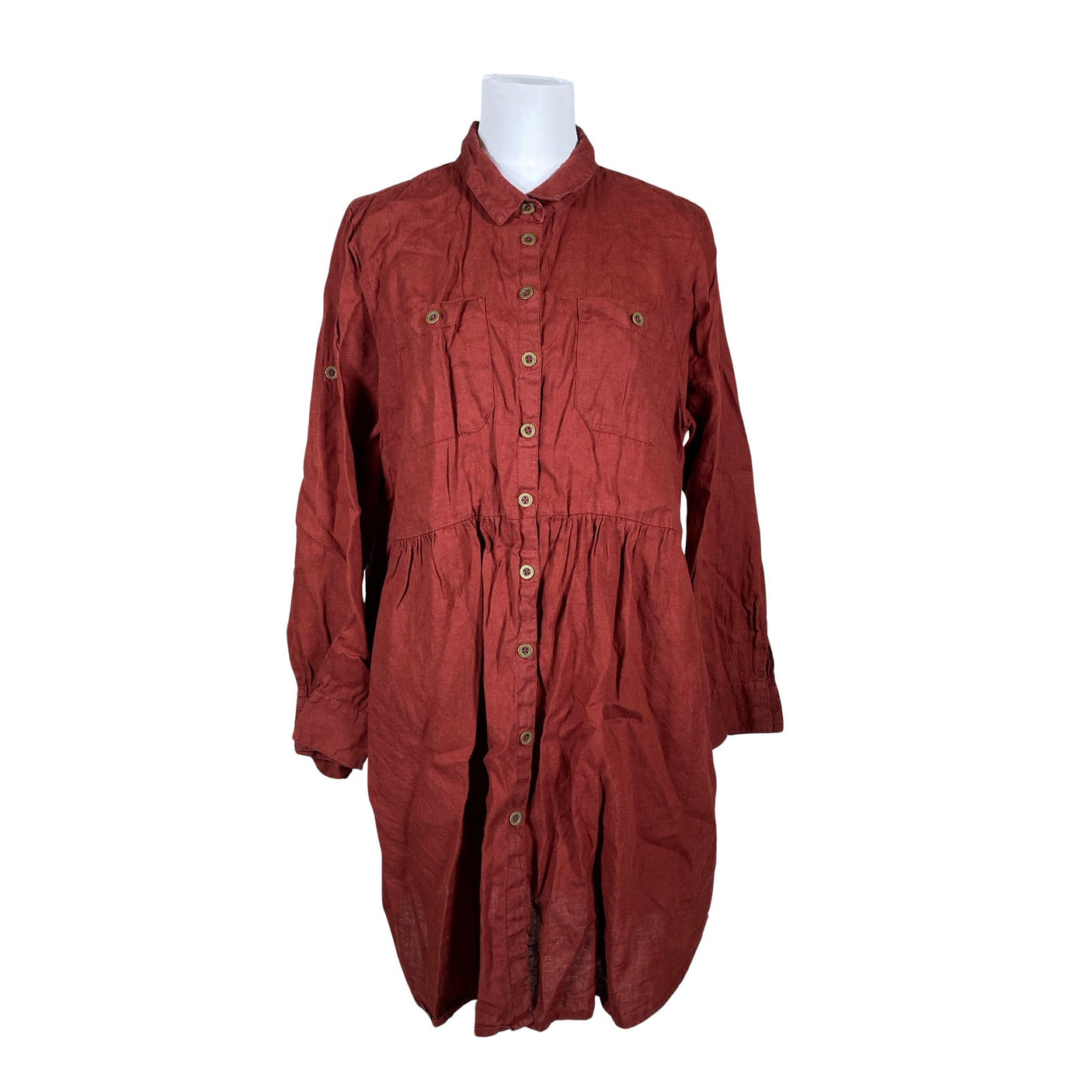 Naisten Gudrun Sjöden - Kangasmekko, koko 40 - Viininpunainen (1)