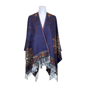 Naisten Desigual - Hartiahuivi, koko Maxi - Sininen (1)