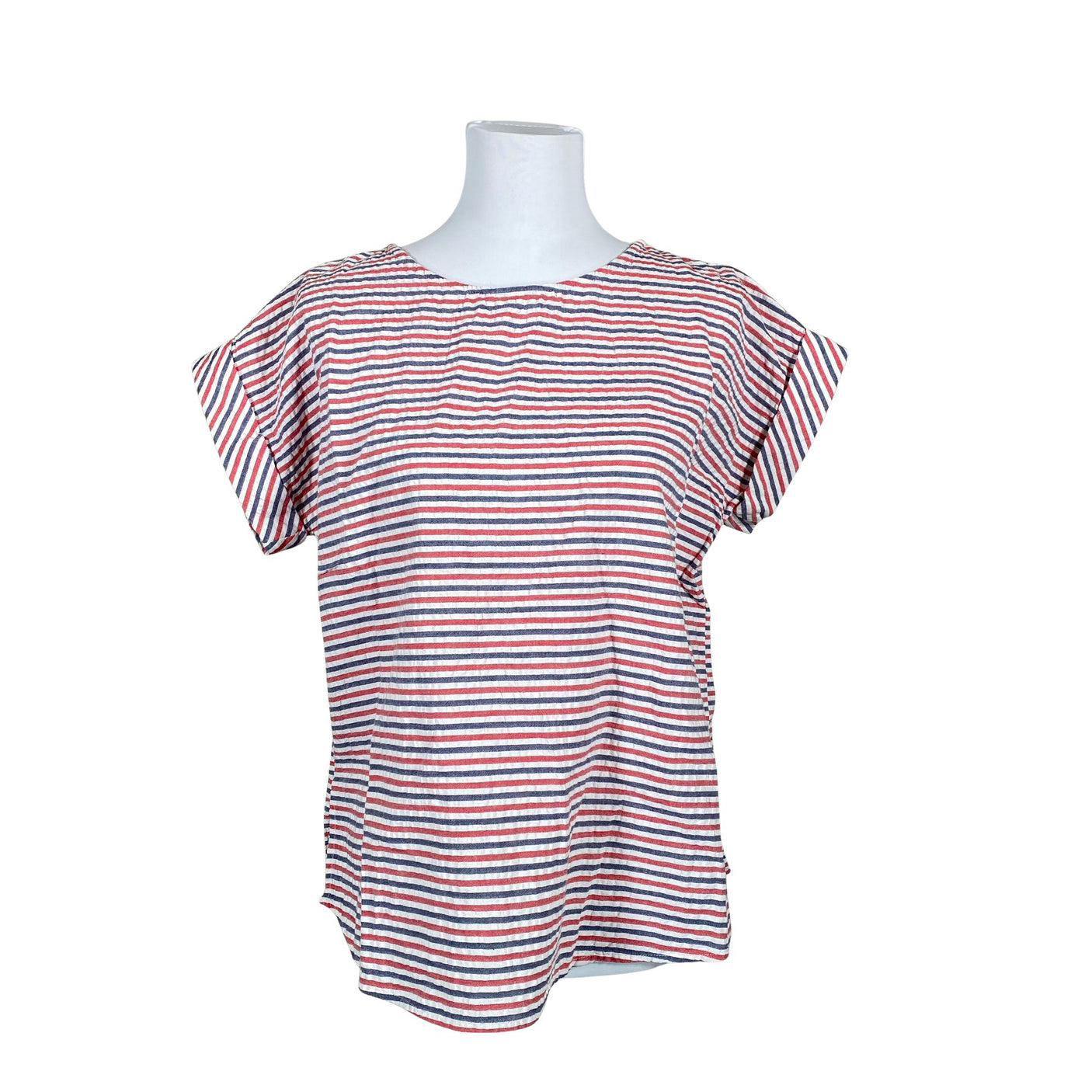 Naisten Esprit - Lyhythihainen pusero, koko 36 - Punainen (1)