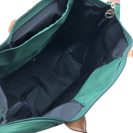 Naisten Longchamp - Käsilaukku, koko Midi - Vihreä (2)