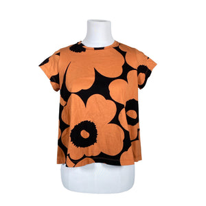 Naisten Marimekko - T-paita, koko 34 - Oranssi (1)