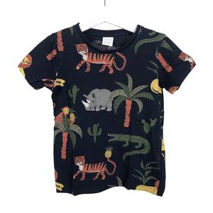 Unisex Lindex - T-paita, koko 98 - 104 - Sininen (1)