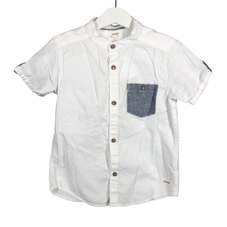 Unisex Newbie - Kauluspaita, koko 104 - 110 - Valkoinen ()