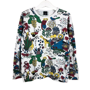 Unisex Aarrelabel - Trikoopaita, koko 122 - 128 - Valkoinen (1)