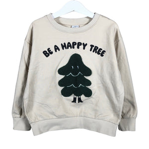 Unisex Lindex - Collegepaita, koko 116 - 122 - Beige (1)